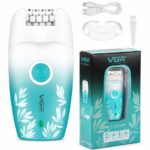 آلة إزالة شعر للجسم VGR V-738 بسرعتين وشحن USB