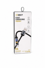 وصلة شحن QBest USB إلى Type-C سريعة 6A QBS32