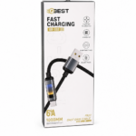 وصلة شحن QBest USB إلى Type-C سريعة 6A QBS32