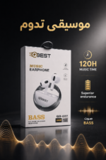 ⁦سماعات بلوتوث QBest QB607 بتصميم سبينر وعزل ضوضاء⁩ - الصورة ⁦4⁩