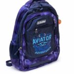 حقيبة ظهر CRLY037 مقاس 18 بتصميم Aviator بنفسجي