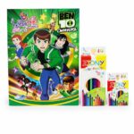 قصة ودفتر تلوين BEN 10 OMNIVERSE كبير مع قناع - 5298