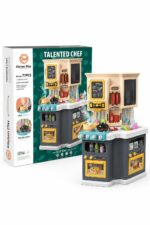 مطبخ ألعاب Talented Chef 77 قطعة بإضاءة وصوت - 2017605
