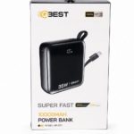 باور بانك QBest بسعة 10000MAH وقدرة 35W موديل QB260