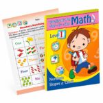 كتاب أنشطة الرياضيات Math Level 1 للأرقام والأشكال والساعة - 904
