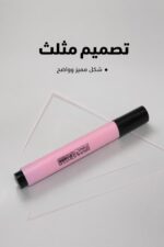 ⁦قلم هاي لايتر مثلث وردي موديل 3229809⁩ - الصورة ⁦3⁩