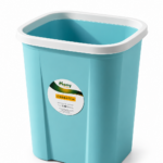 سلة مهملات Homy Plast بكنار علوي – تصميم عملي بألوان متعددة
