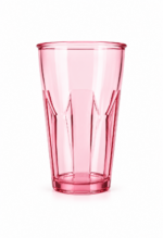 كاسات ماء شفافة ملونة Homy Plast – طقم 3 قطع
