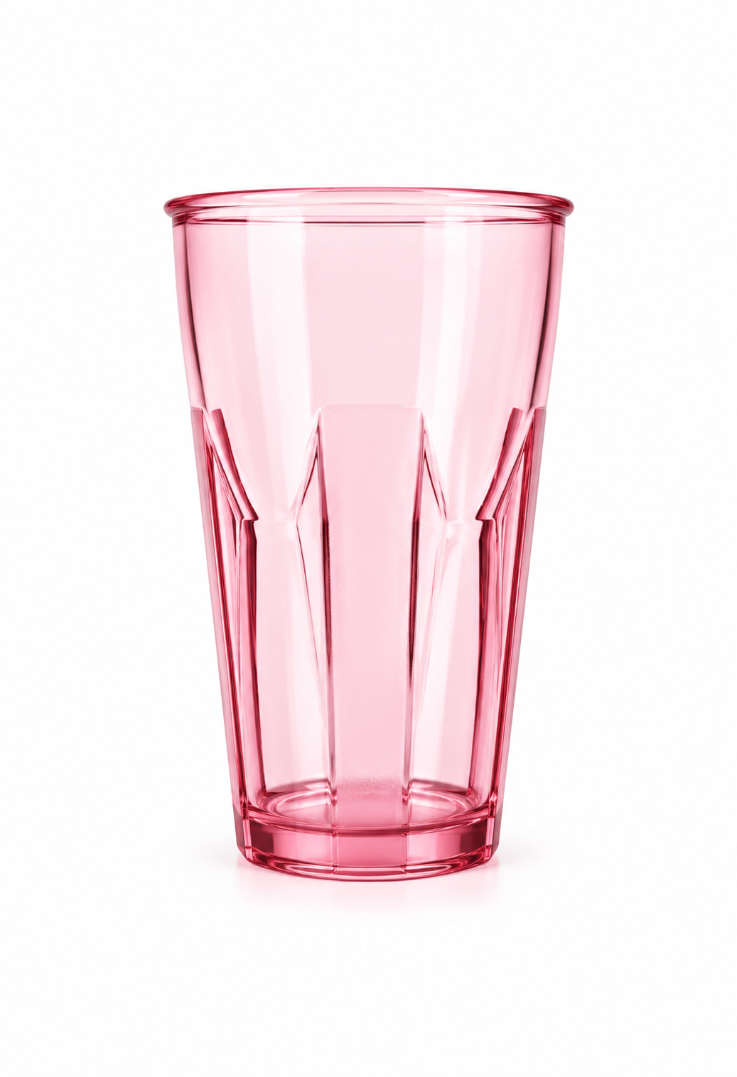 8cf17e48-3d69-4c08-9289-8c8808d49cf4 كاسات ماء شفافة ملونة Homy Plast – طقم 3 قطع - الصورة 1