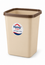 ⁦سلة مهملات Homy Plast بكنار علوي – تصميم عملي بألوان متعددة⁩ - الصورة ⁦7⁩