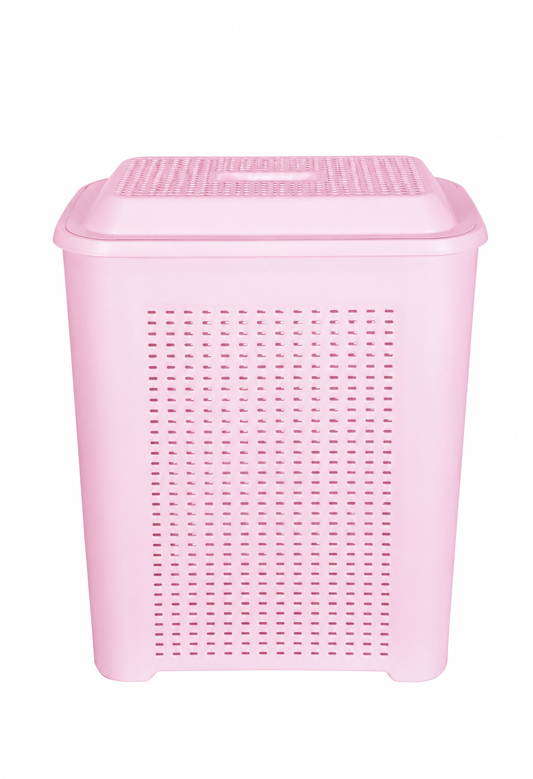 f6692d8c-5faa-447b-ba19-cd405d0b1598 سلة غسيل راتان عالية بغطاء Homy Plast – تصميم عملي وألوان متعددة - الصورة 1