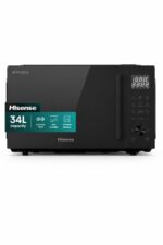 ميكروويف Hisense 34 لتر مع شواية وتقنية Inverter H34MOBS10HG