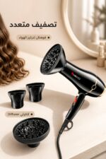 ⁦سيشوار Miraco AK-207 بقدرة 2200 واط مع Diffuser⁩ - الصورة ⁦3⁩