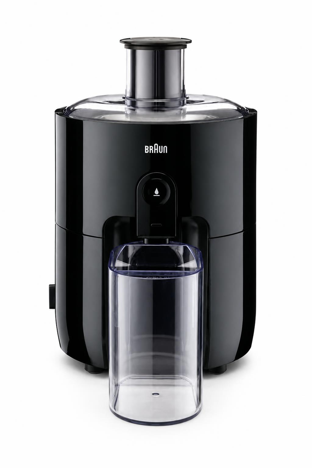 1367a7fd-919e-4bd3-af84-61b5ae2a04db.jpg عصارة Braun PurEase SJ 3100 BK بقدرة 500W وتقنية ColdXtract - الصورة 1