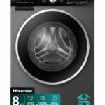 غسالة Hisense WF3M8042DB أمامية 8 kg بتقنيات iBubble وSteam