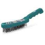 فرشاة تنظيف حديدية JcTop JL4301 بمقبض مريح 15×4 بوصة
