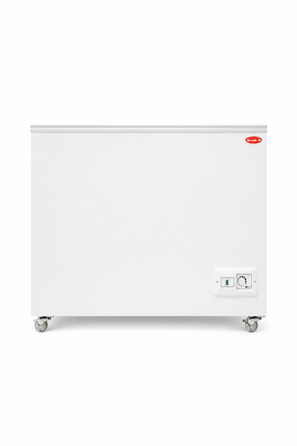27c9781b-2efa-4d1c-91d6-6edb2d3dba11.jpg مجمدة مسطحة الحافظ FG1407 بسعة 380 لتر وباب زجاج سحاب - الصورة 1