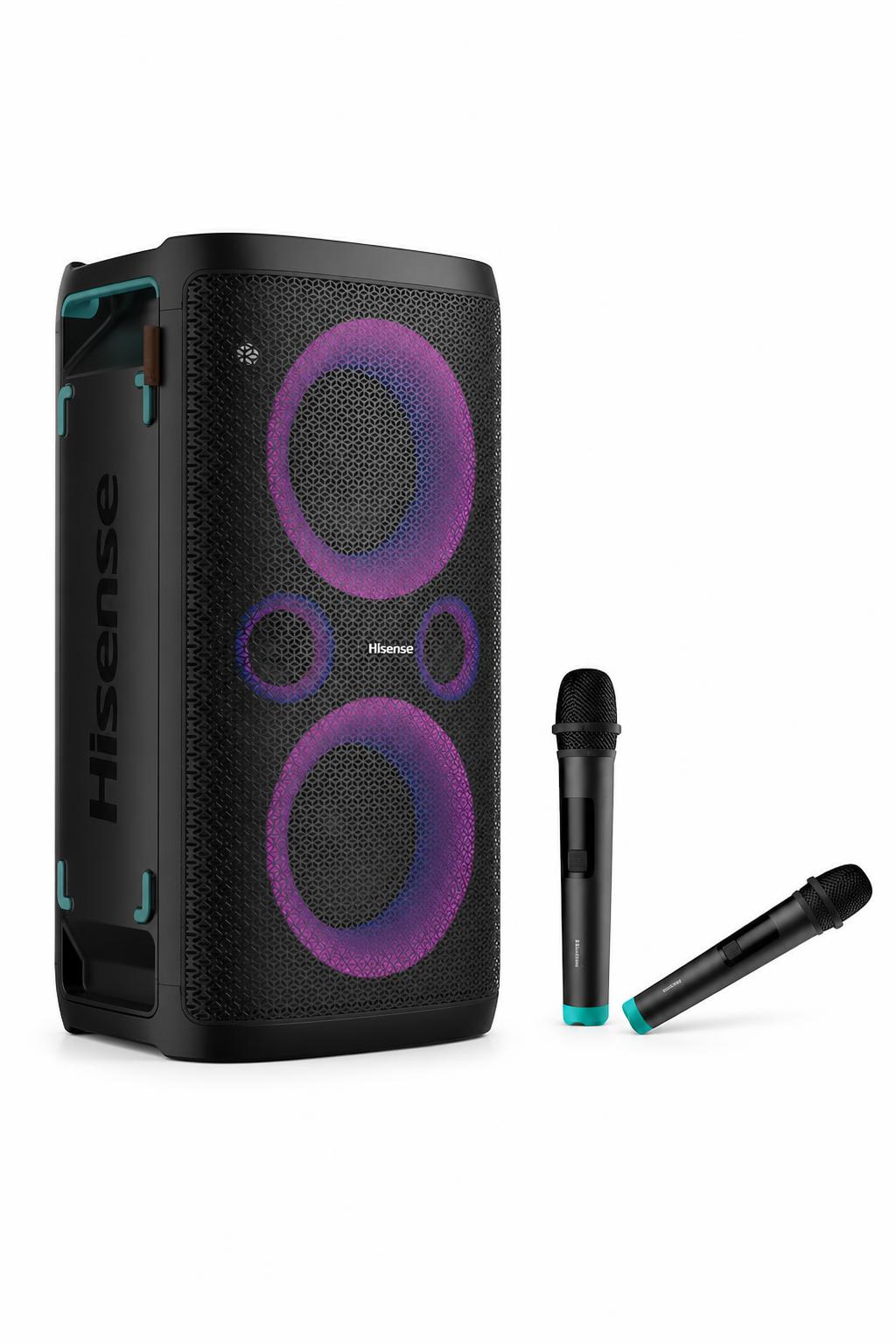 281fd035-6b1e-48be-b717-5cff6cf37dc4.jpg بفلة Hisense HP 110 Party Rocker One Plus للحفلات مع كاريوكي - الصورة 1
