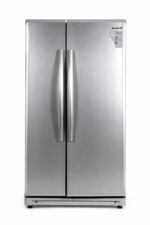 براد الحافظ SNSL 3007 بابين متجاورين فضي 840 لتر بتبريد Twin Cooling