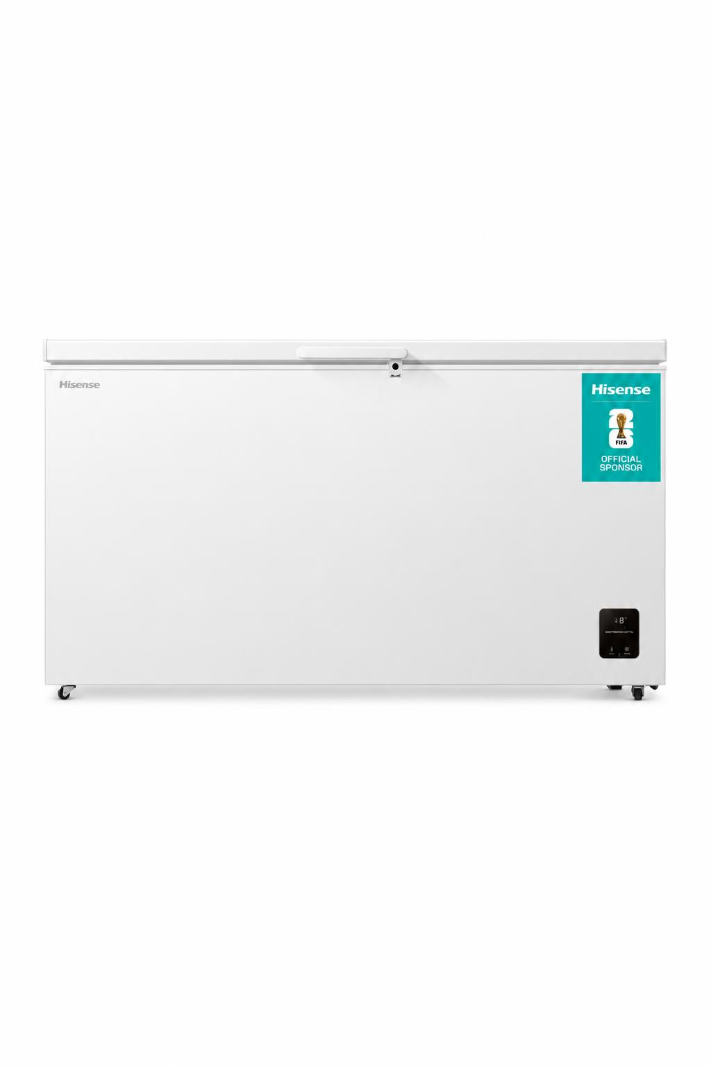 2bfc2ce5-e054-4165-b763-73aad1285e84.jpg فريزر أفقي Hisense بسعة 650 لتر وبابين - FC-65DD4SA - الصورة 1