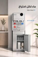 ⁦مبرد وموزع المياه Hisense H96WDTS3S2 علوي لثلاث درجات حرارة⁩ - الصورة ⁦2⁩