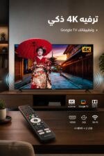 ⁦تلفزيون SHARP LED 50 بوصة 4K Google TV - 4T-C50FJ1⁩ - الصورة ⁦2⁩