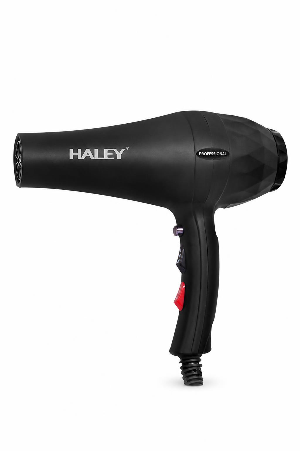 398d3ac8-a2c1-449a-bcdf-6097057c035e.jpg مجفف شعر HALEY HY-4025 بقوة 3000W و3 سرعات - أسود - الصورة 1