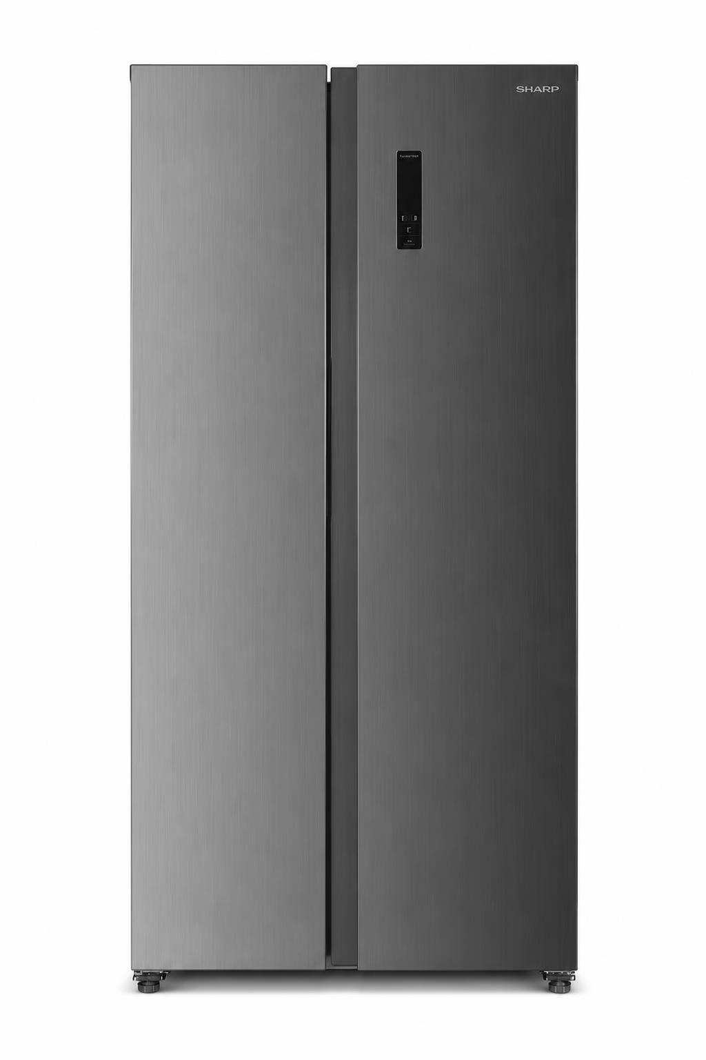 44082a2f-e51a-4bd5-b8c8-dfbfc9966748.jpg ثلاجة SHARP Side by Side Inverter 655L فضية SJ-X655-HS3 - الصورة 1