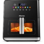 قلاية هوائية Hisense H09AFBKS4S 1700W بسعة 8 لتر ونافذة