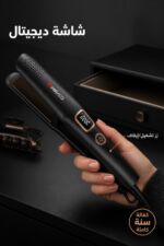 ⁦مملس شعر Miraco AK-204 40 واط بسطح معدني وشاشة ديجيتال⁩ - الصورة ⁦3⁩