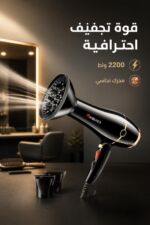 ⁦سيشوار Miraco AK-207 بقدرة 2200 واط مع Diffuser⁩ - الصورة ⁦2⁩