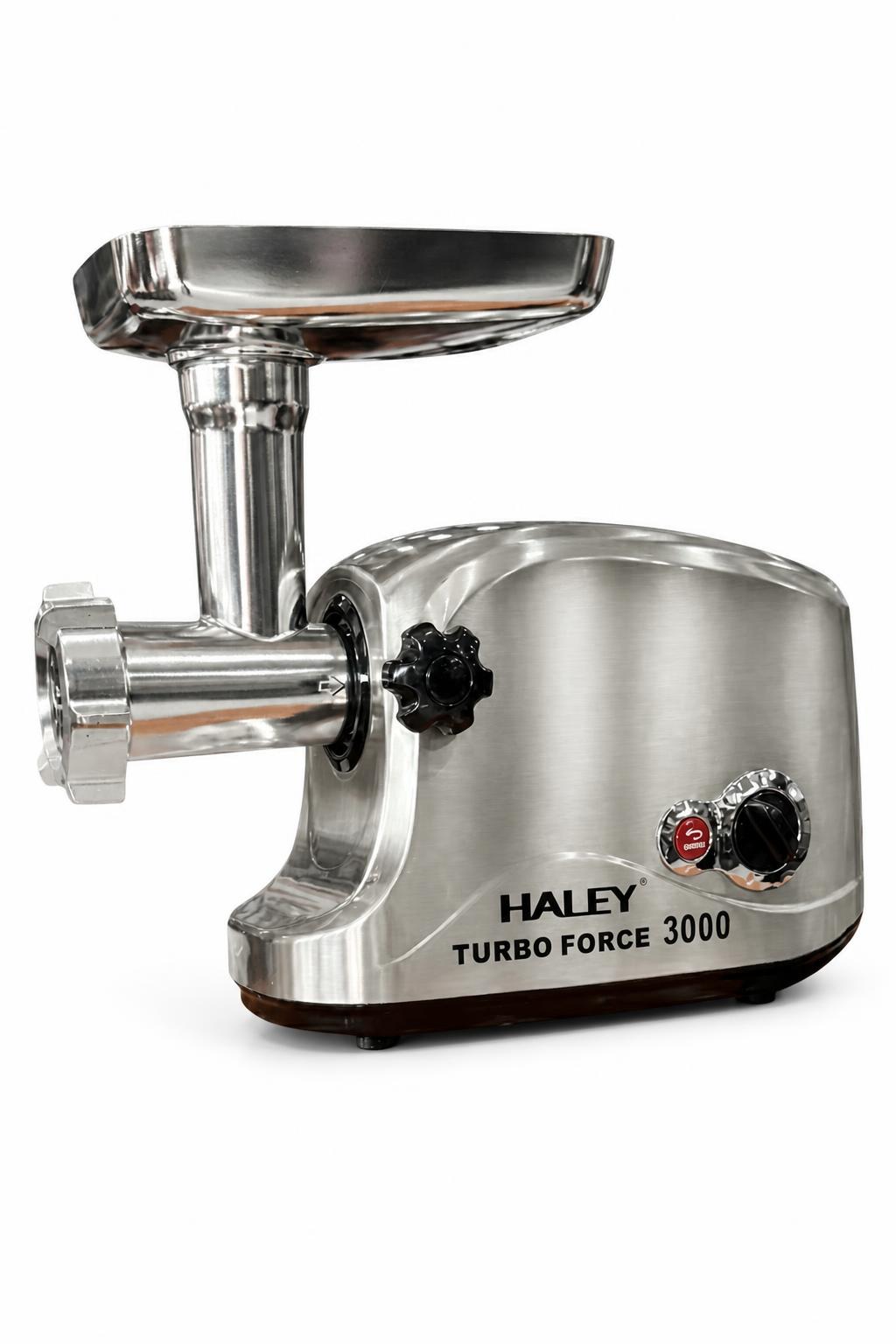 560991af-0ad2-4308-aa86-7532ac3ea181.jpg مفرمة لحم كهربائية HALEY HY-1308AB بقوة 3000 واط - الصورة 1