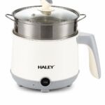 قدر طهو كهربائي صغير HALEY HY-498 بقدرة 600W وسعة 2.1-4L