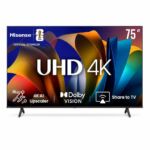 تلفزيون Hisense 75E6N ذكي 75 بوصة UHD 4K Dolby Vision