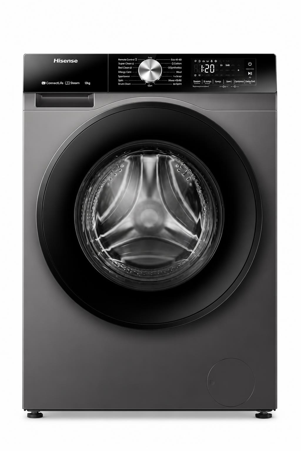5e0446ec-04a4-47c4-82df-4932b6f03b06.jpg غسالة وحماصة Hisense WD3S1043BT 10/6 كجم بخار 1400 RPM - الصورة 1