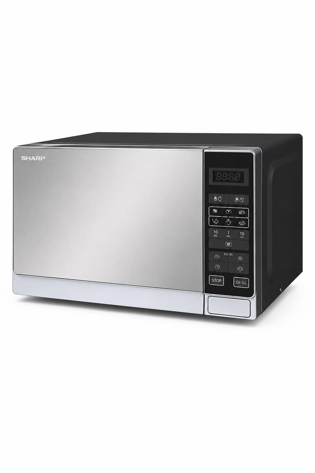 5fa72d91-2afc-4787-82bc-7856c95725b9-2.jpg مايكروويف SHARP R-20MT-ST بسعة 20 لتر وقدرة 800 واط - الصورة 1