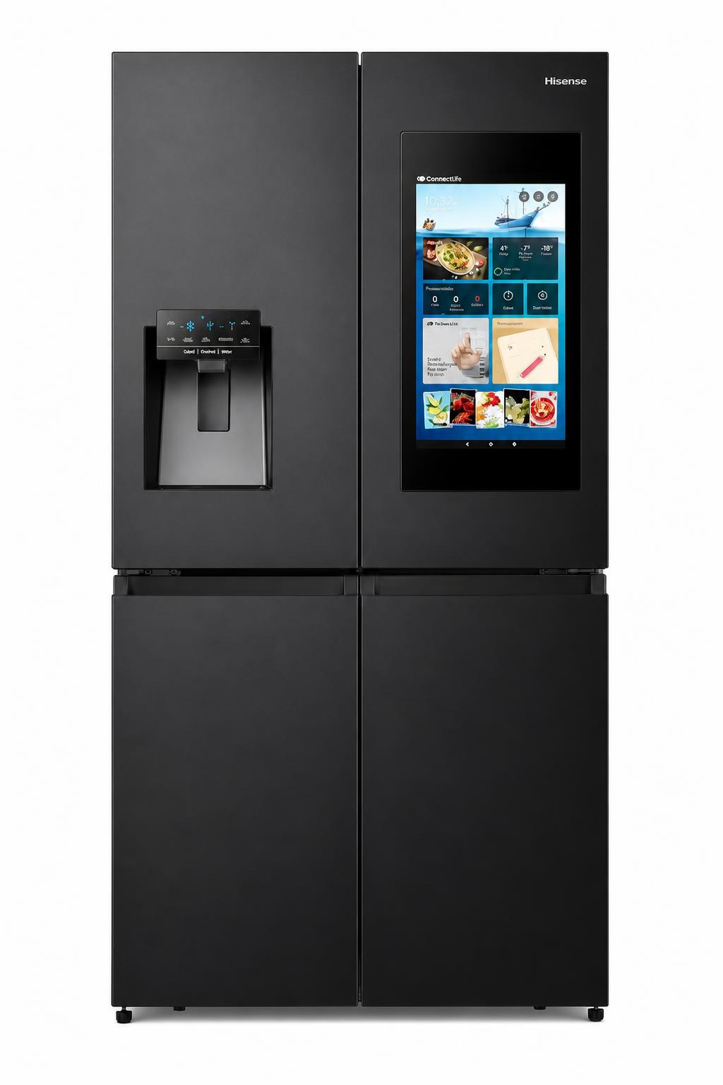 60d827f7-b851-4d91-879a-31604f90d5df.jpg ثلاجة Hisense RQ759N4IBU1 ذكية 4 أبواب بسعة 538L - الصورة 1