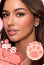 ⁦أحمر خدود SHEGLAM Cutie Paw Blush Stamp – ختم كف لطيف ولمسة مطفية ناعمة⁩ - الصورة ⁦4⁩