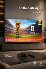 ⁦تلفزيون Hisense 85A62QS 85 بوصة 4K ذكي مع Dolby Vision⁩ - الصورة ⁦2⁩