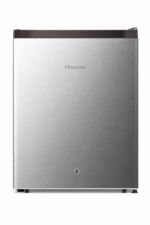 ثلاجة Hisense صغيرة 60 لتر بباب واحد فضية RR60D4ASU