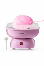 ماكينة غزل البنات HALEY HY-6203 بقدرة 500W لون بنفسجي