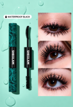 ⁦ماسكارا SHEGLAM ‏All-In-One ثنائية الفرشاة للتكثيف والتطويل – أسود مطفي⁩ - الصورة ⁦3⁩