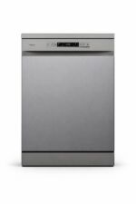 غسالة صحون Hisense HS623E90G قائمة بذاتها فضية 15 طقم