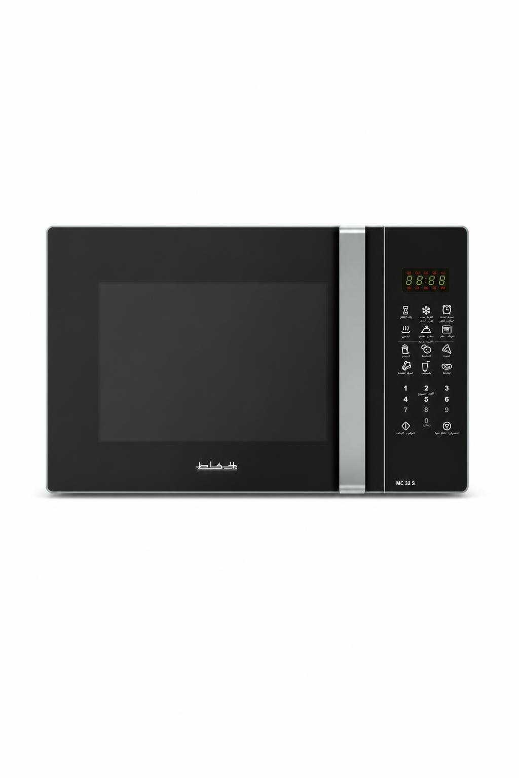 80c3875d-d845-44c7-b9b3-fd637275b760.jpg ميكروويف الحافظ MC32B بسعة 32 لتر مع شواية رقمية - الصورة 1