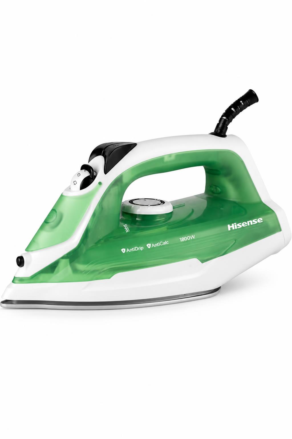 8254f467-9da0-437d-8847-41420af5eb96.jpg مكواة بخار Hisense H18SIGRS1 بقدرة 1800W وخزان 0.25 L - الصورة 1