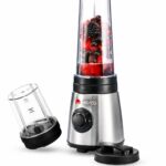 خلاط كهربائي Miraco AK-906 بقدرة 250W مع مطحنة وكوب 600ml