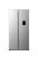 ثلاجة Hisense RS3P725NMI سايد باي سايد 550L Inox