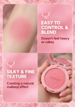 ⁦أحمر خدود SHEGLAM Divine Flush Matte Blush – متوفر بثلاث درجات⁩ - الصورة ⁦2⁩