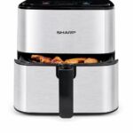 قلاية هوائية SHARP 7 لتر 1600W مع 8 برامج - KF-AF70RT-S3