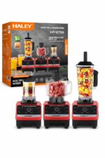 خلاط ومطحنة HALEY HY-2713 3 في 1 بقوة 5500W - أحمر